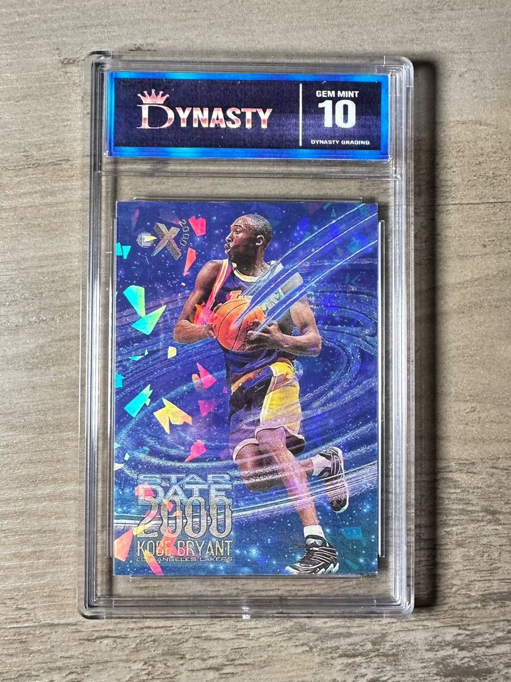 Kobe Bryant Rookie Gem Mint 10 1997 Fleer/Skybox 3/15 Holo Novelty Card. Lakers.